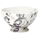 SOUP BOWL AMANDA DARK GREY soup bowl