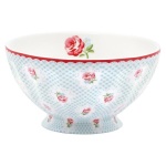 TAMMIE PALE BLUE FRENCH BOWL XL LARGE TAMMIE PALE BLUE FRENCH BOWL XL LARGE