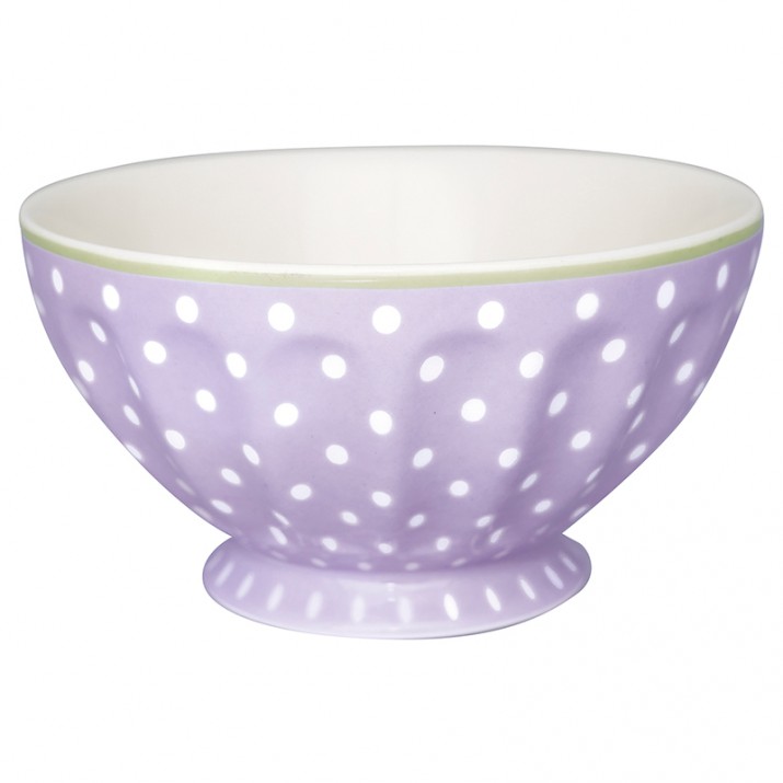spot lavendar french bowl xlarge