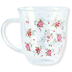Greengate astride white tea mug